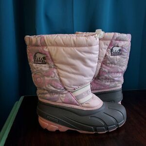 ❄️ Sorel Snow Day Style: Pink & Powerful ❄️ w/wool felt liner & Waterproof 4/6